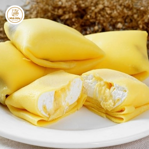 cách làm bánh crepe sầu riêng