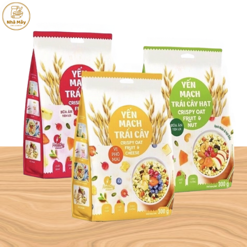 Yến mạch trái cây granola