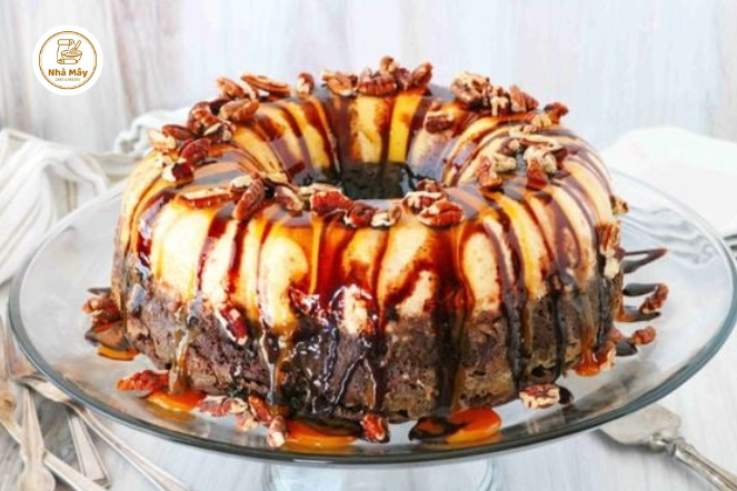 Bánh chocoflan cake