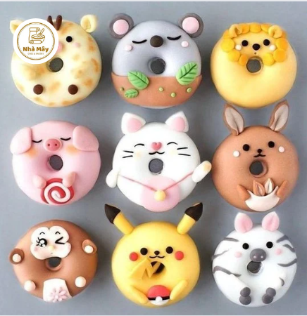 Bánh Donut Các Con Vật